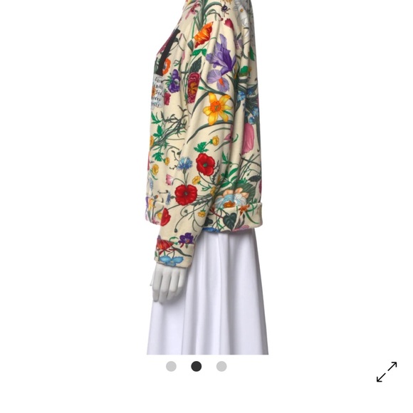 Gucci Multicolor Floral Top - Picture 7 of 9
